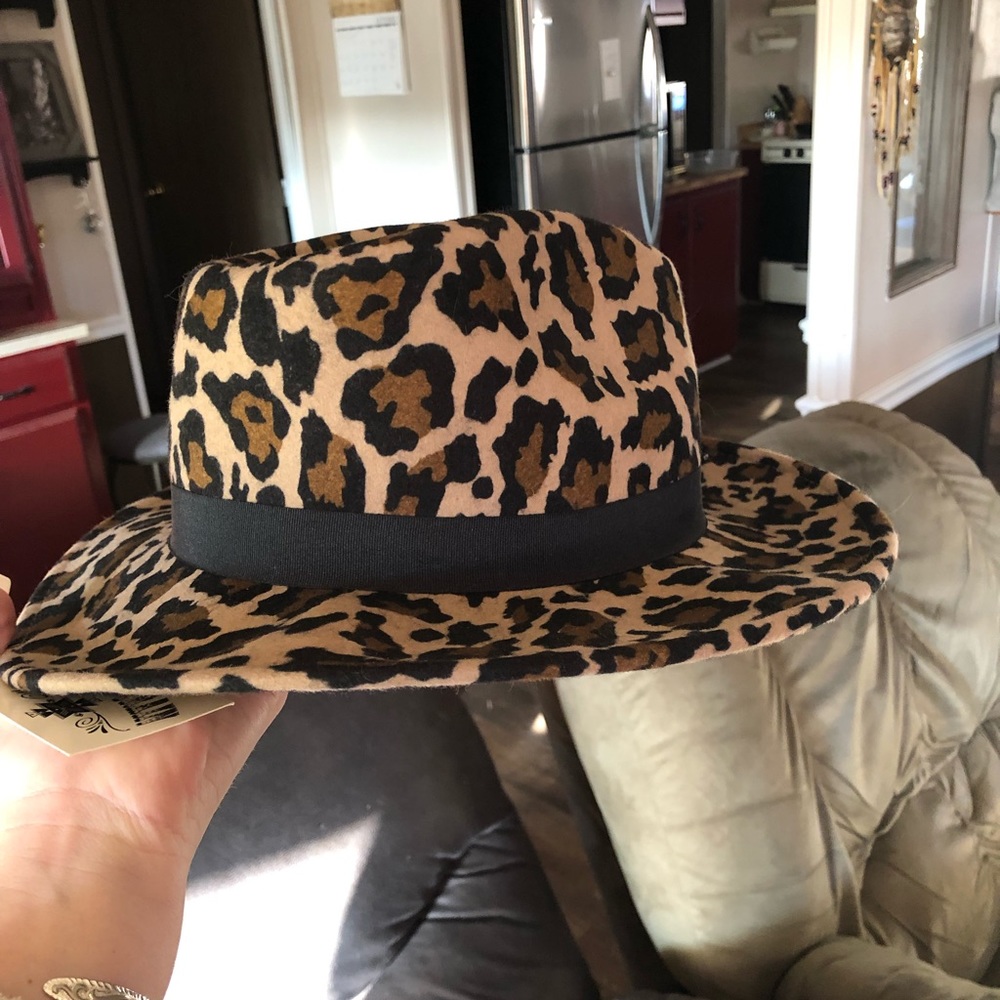 Cheetah Print Hat